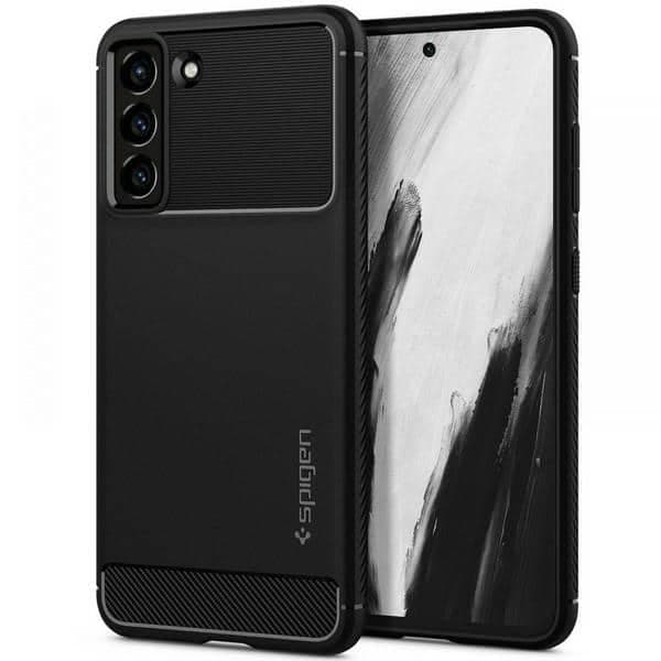 Spigen Rugged Armor - Samsung Galaxy S21 - Μαύρο