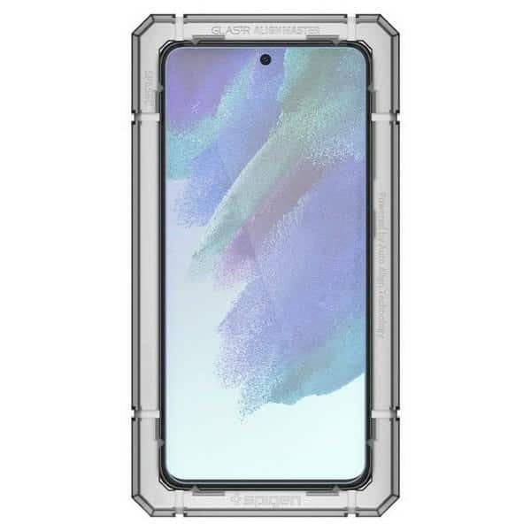 Spigen ALM Glas.Tr Σκληρυμένο γυαλί Samsung S21 FE 2 τεμάχια AGL03088 2