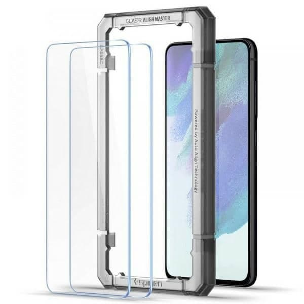 Spigen ALM Glas.Tr Σκληρυμένο γυαλί Samsung S21 FE 2 τεμάχια AGL03088 3