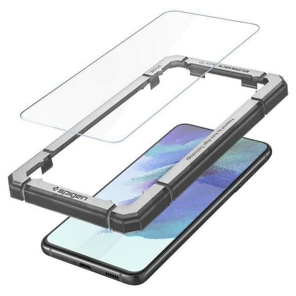 Spigen ALM Glas.Tr Σκληρυμένο γυαλί Samsung S21 FE 2 τεμάχια AGL03088 6