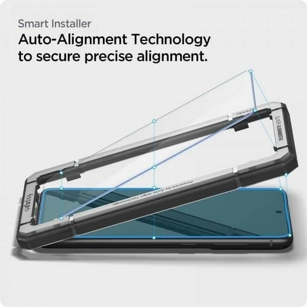 Spigen ALM Glas.Tr Σκληρυμένο γυαλί Samsung S21 FE 2 τεμάχια AGL03088 8