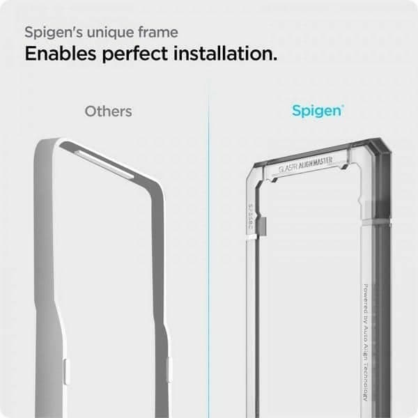 Spigen ALM Glas.Tr Σκληρυμένο γυαλί Samsung S21 FE 2 τεμάχια AGL03088 9