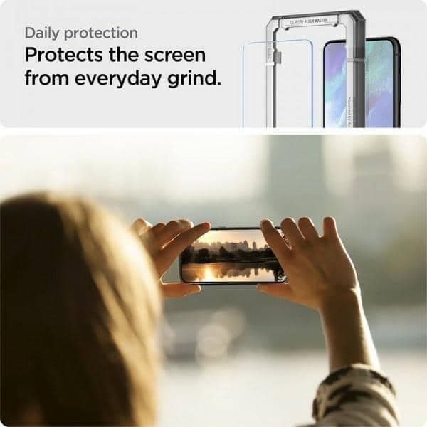 Spigen ALM Glas.Tr Σκληρυμένο γυαλί Samsung S21 FE 2 τεμάχια AGL03088 10