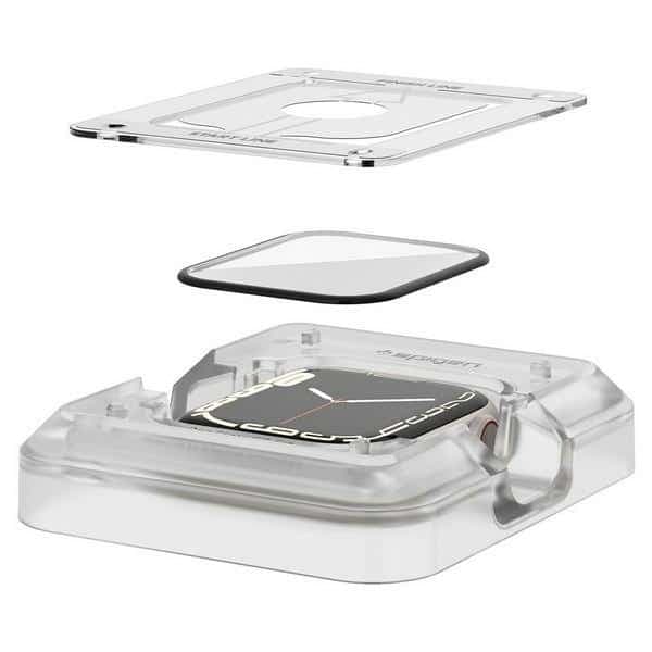 Spigen ProFlex EZ Fit - θήκη για Apple Watch 7 / 8 9 - Μαύρο 7