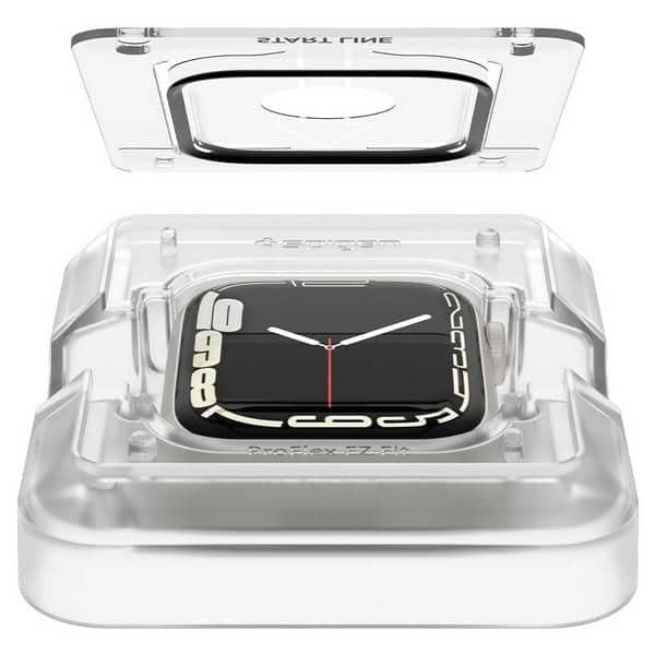 Spigen ProFlex EZ Fit - θήκη για Apple Watch 7 / 8 9 - Μαύρο 8