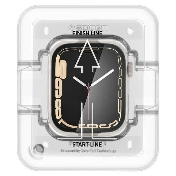 Spigen ProFlex EZ Fit - θήκη για Apple Watch 7 / 8 9 - Μαύρο 9