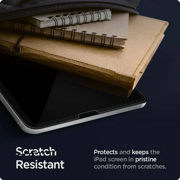 Spigen Glas.TR iPadi Air 4 2020/iPad Air 5 2022 "EZ FIT" τζάμι ανθεκτικό με πλαίσιο AGL02065 11