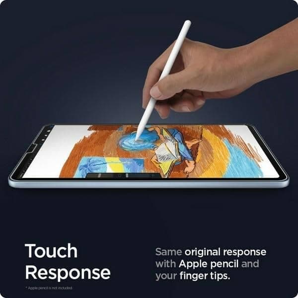 Spigen Glas.TR iPadi Air 4 2020/iPad Air 5 2022 "EZ FIT" τζάμι ανθεκτικό με πλαίσιο AGL02065 12
