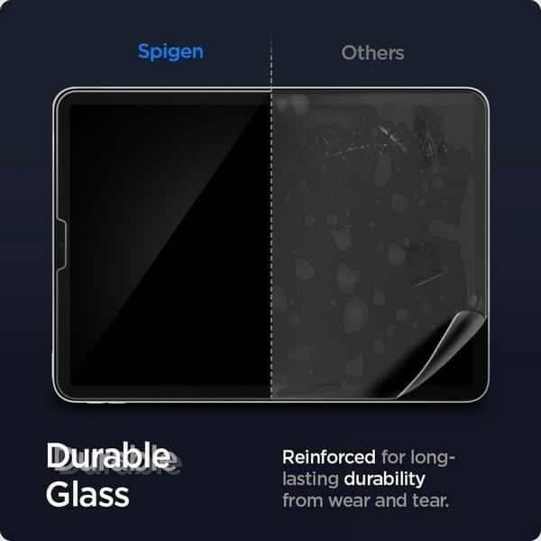 Spigen Glas.TR iPadi Air 4 2020/iPad Air 5 2022 "EZ FIT" τζάμι ανθεκτικό με πλαίσιο AGL02065 13
