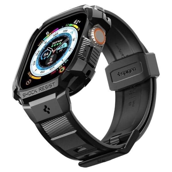 Spigen Rugged Armor Pro Apple Watch Ultra 49mm μαύρο ACS05460 11