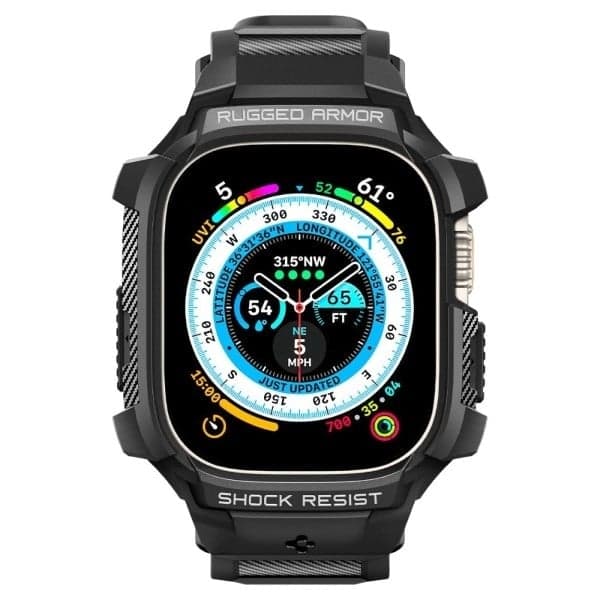 Spigen Rugged Armor Pro Apple Watch Ultra 49mm μαύρο ACS05460 3