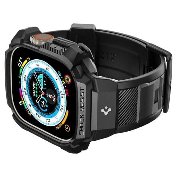 Spigen Rugged Armor Pro Apple Watch Ultra 49mm μαύρο ACS05460 8