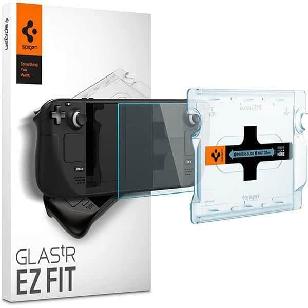 Spigen Glas.TR Steam Deck "EZ FIT" θερμαινόμενο γυαλί AGL05600