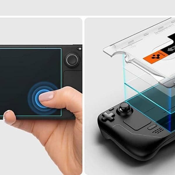 Spigen Glas.TR Steam Deck "EZ FIT" θερμαινόμενο γυαλί AGL05600 5