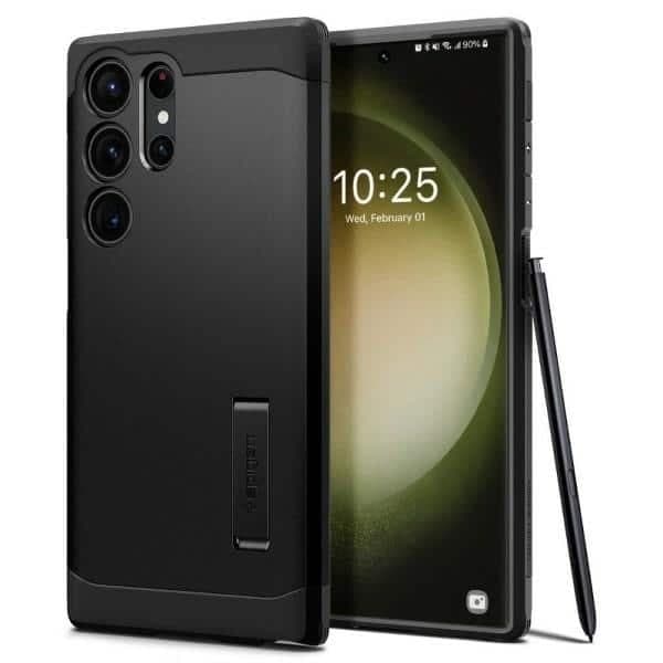 Spigen Tough Armor - Samsung Galaxy S23 Ultra - Μαύρο