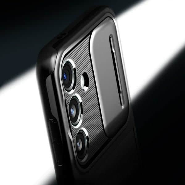 Spigen Optik Armor - Samsung Galaxy S24 - Μαύρο 12