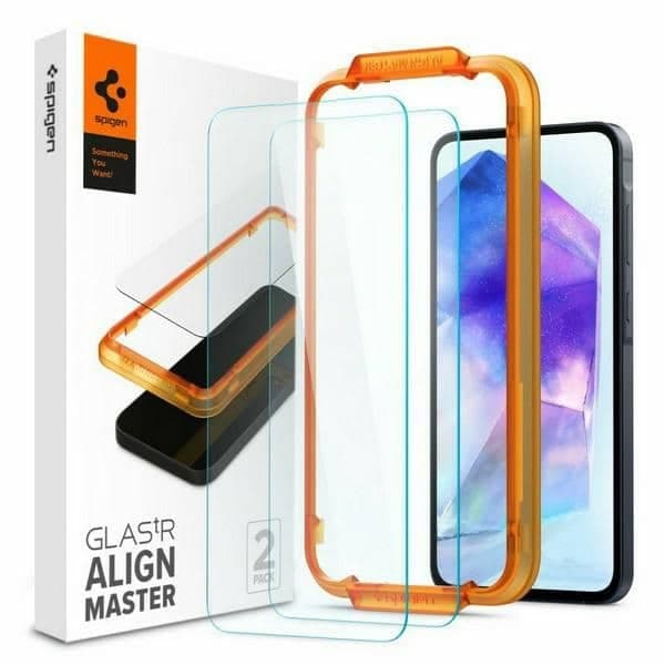 Spigen ALM Glas.Tr Sam A55 5G 2szt. θερμαινόμενο γυαλί AGL07775