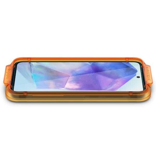 Spigen ALM Glas.Tr Sam A55 5G 2szt. θερμαινόμενο γυαλί AGL07775 3