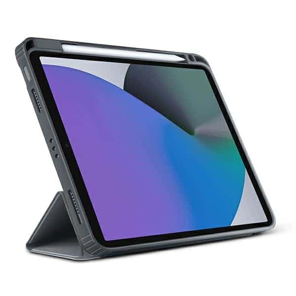 UNIQ θήκη Moven για iPad Pro 11" (2021/2020) Αντιμικροβιακή γκρι/charcoal grey 3