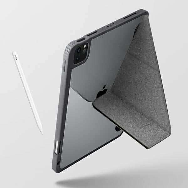 UNIQ θήκη Moven για iPad Pro 11" (2021/2020) Αντιμικροβιακή γκρι/charcoal grey 9