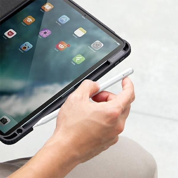 UNIQ θήκη Moven για iPad Pro 11" (2021/2020) Αντιμικροβιακή γκρι/charcoal grey 10
