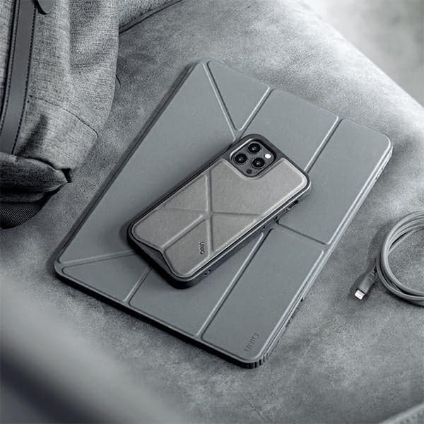 UNIQ θήκη Moven για iPad Pro 11" (2021/2020) Αντιμικροβιακή γκρι/charcoal grey 11