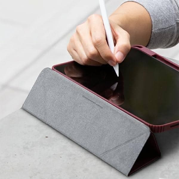 UNIQ θήκη Moven για iPad Pro 11" (2021/2020) Αντιμικροβιακή γκρι/charcoal grey 12