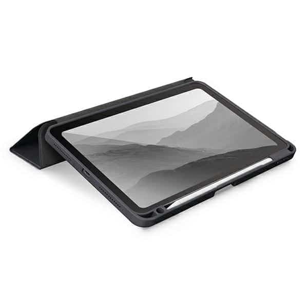UNIQ θήκη Moven για iPad Air 10.9 (2022/2020) Αντιμικροβιακή σε χρώμα γκρι/μαύρο κάρβουνο 3