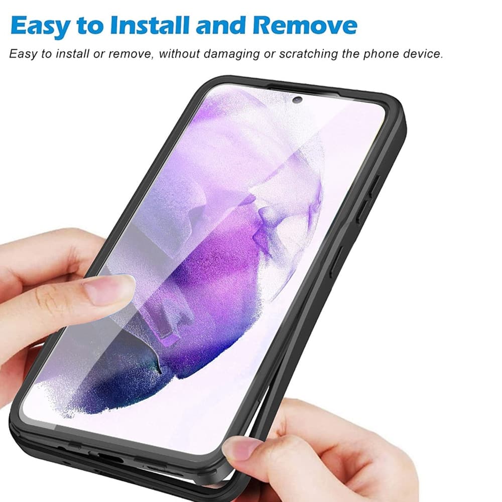 Techsuit ColorVerse 360 Series - Samsung Galaxy S21 FE 5G - Μαύρο 3