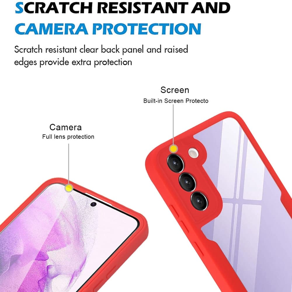 Techsuit ColorVerse 360 Series - Samsung Galaxy S21 FE 5G - Μαύρο 7