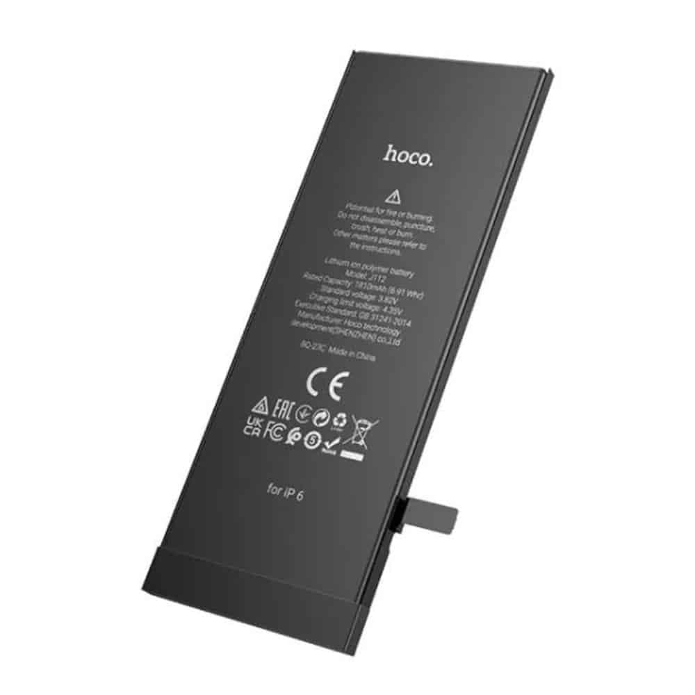 Hoco - Ενσωματωμένη Μπαταρία Smartphone (J112) - iPhone 6 - 1810mAh - Μαύρο