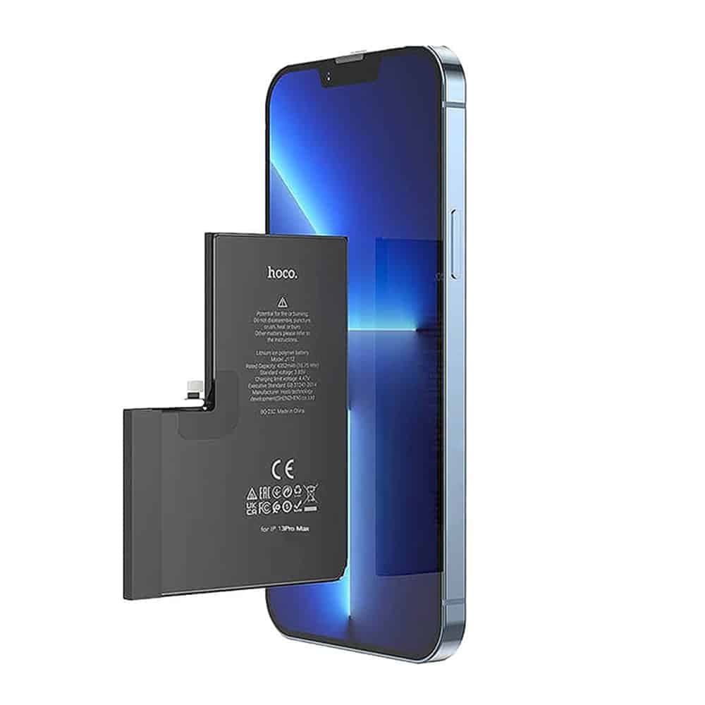 Hoco - Ενσωματωμένη Μπαταρία Smartphone (J112) - iPhone 13 Pro Max - 4352mAh - Μαύρο 2
