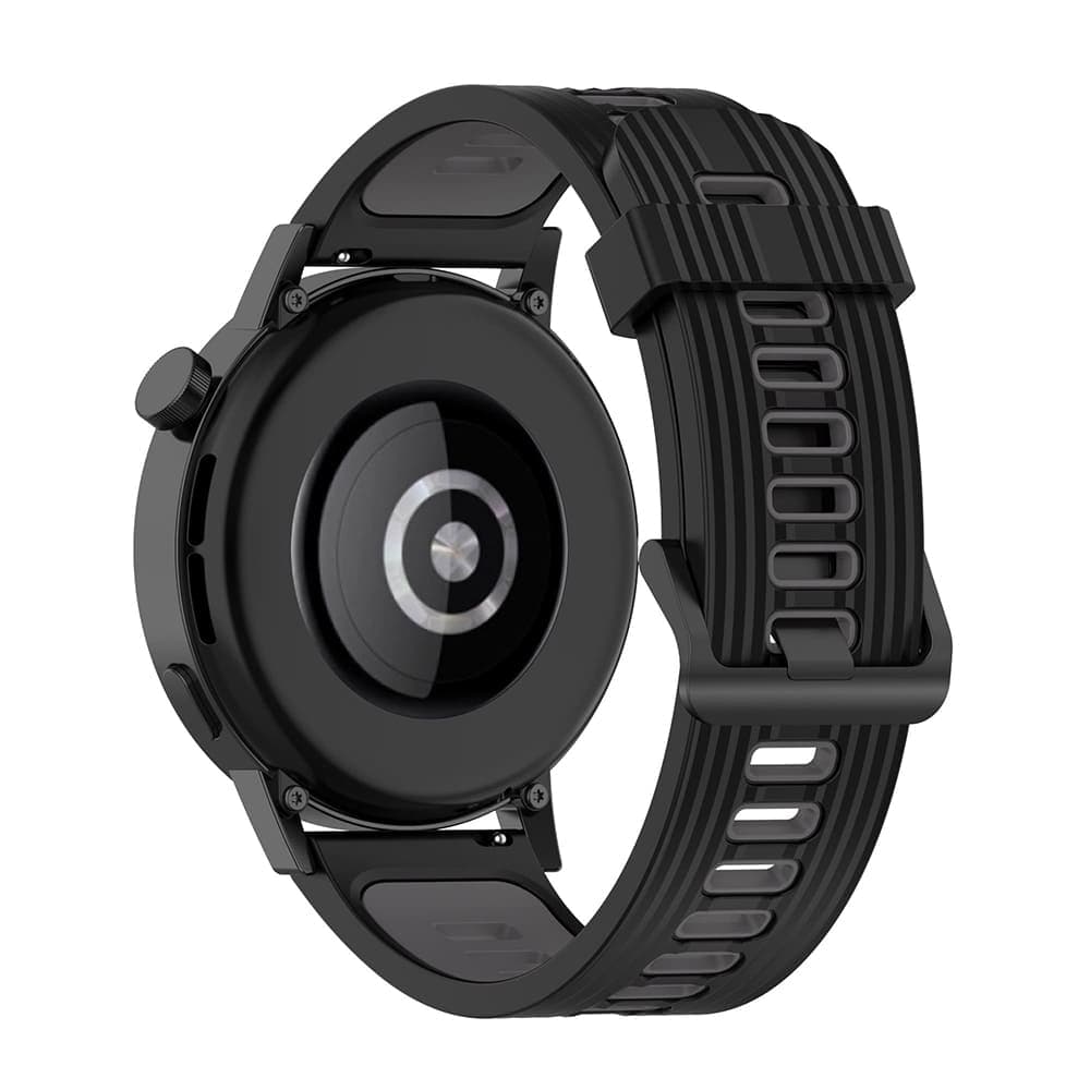Techsuit Watchband 22mm (W002) - θήκη για Xiaomi Watch S1 - Μαύρο