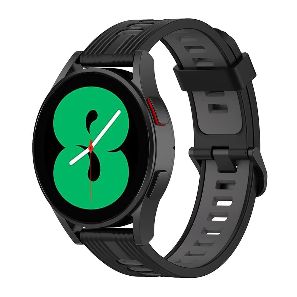 Techsuit Watchband 22mm (W002) - θήκη για Xiaomi Watch S1 - Μαύρο 3