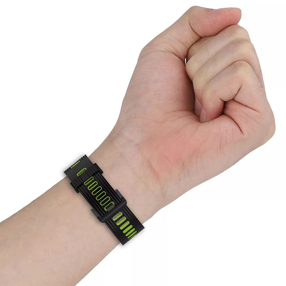 Techsuit Watchband 22mm (W002) - θήκη για Xiaomi Watch S1 - Μαύρο 5