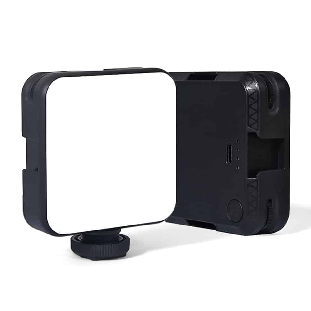 Techsuit - Φωτιστικό για Webcam - Video Conference (RS2) - για Laptop, με βεντούζα - Μαύρο 3