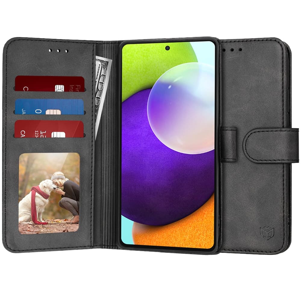Techsuit Diary Book - θήκη για Samsung Galaxy A52 / 5G A52s - Μαύρο 2