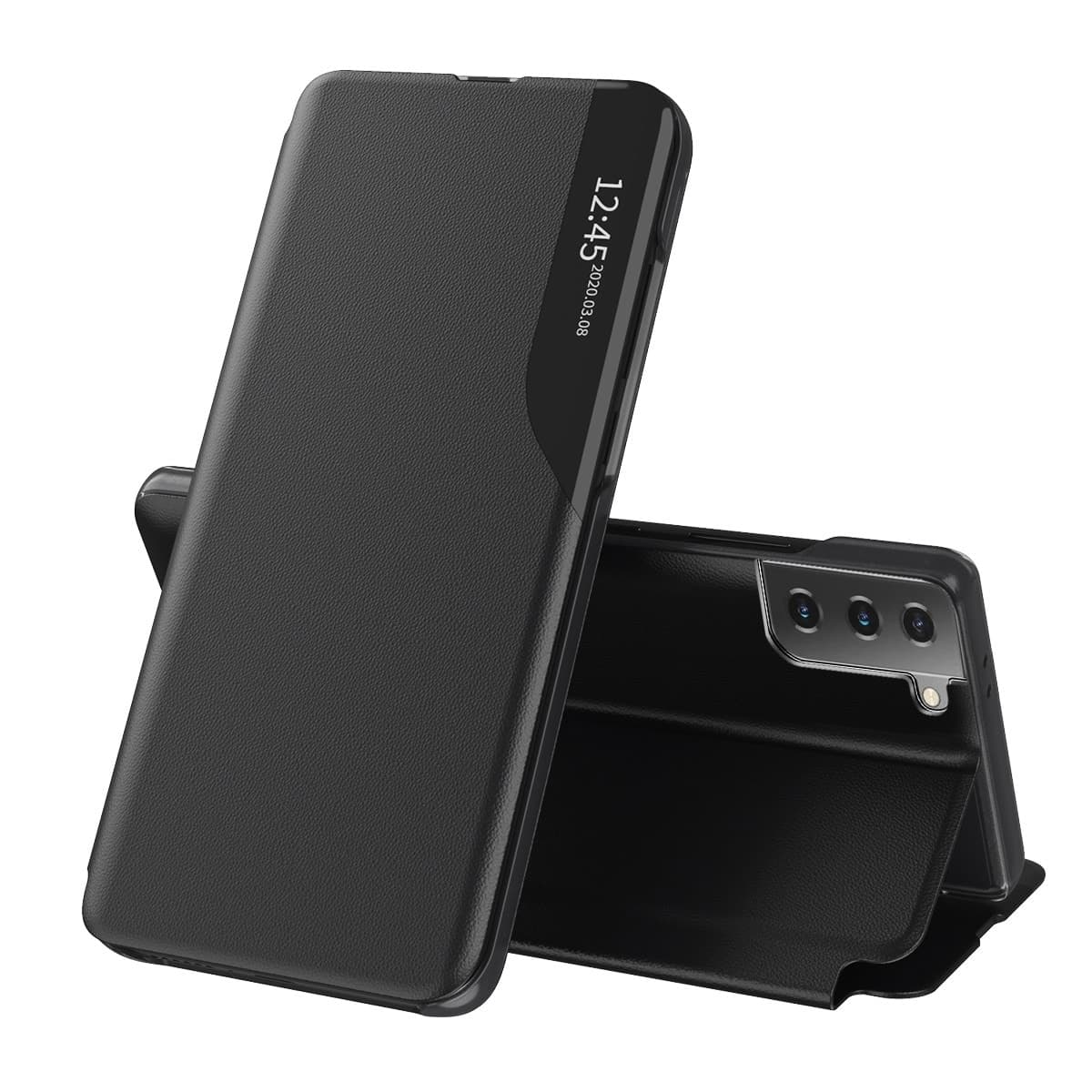 Techsuit eFold - θήκη για Samsung Galaxy S21 FE 5G - Μαύρο