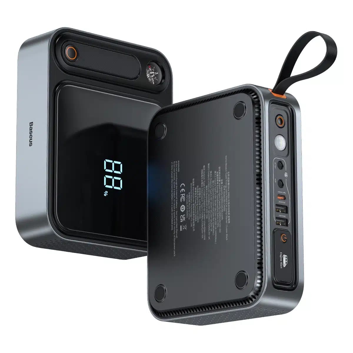 Powerbank Jump Starter 3000A Baseus Super Energy Ultra - μαύρο