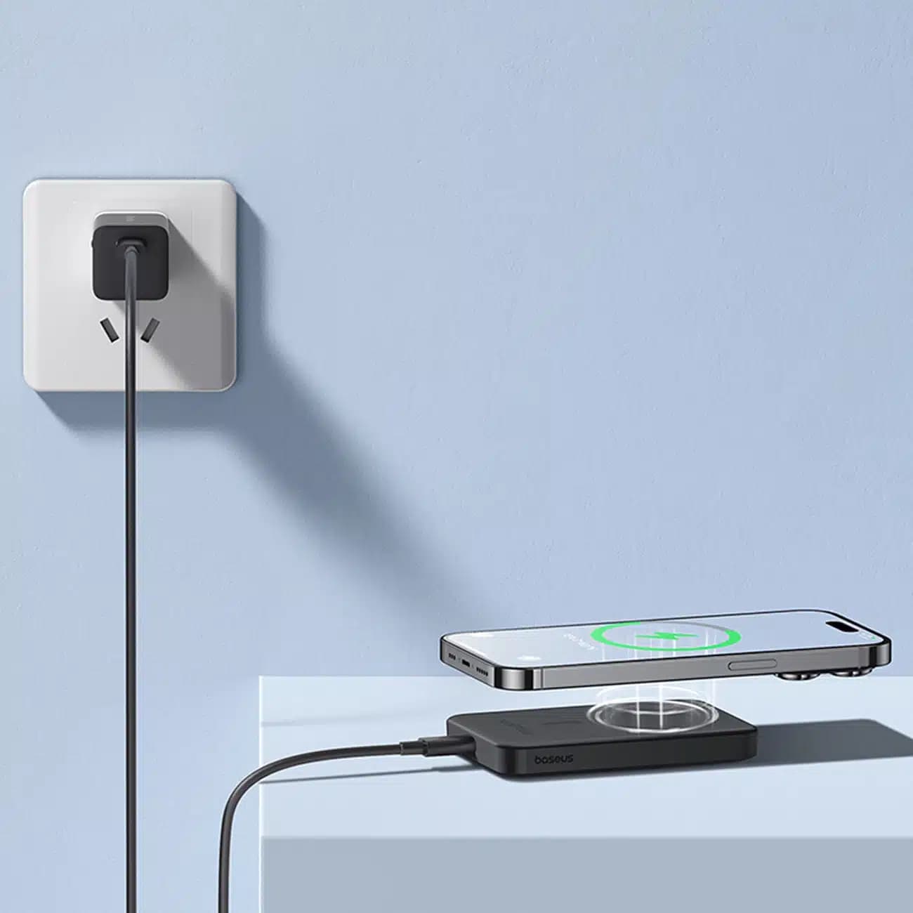 Baseus mini power bank 5000mAh 20W + καλώδιο USB-C (20V/3A) - μαύρο 13