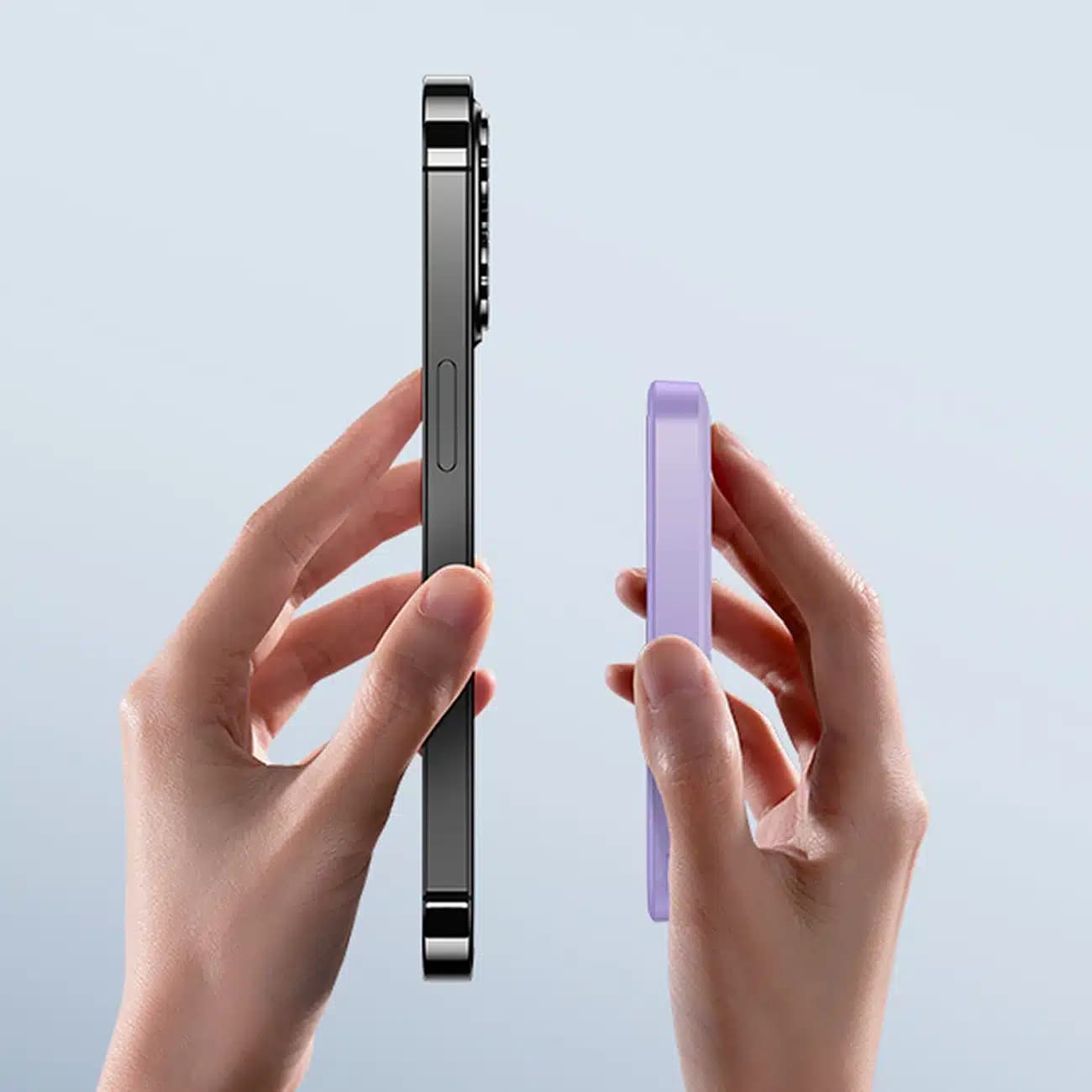Baseus mini power bank 5000mAh 20W + καλώδιο USB-C (20V/3A) - μωβ 14