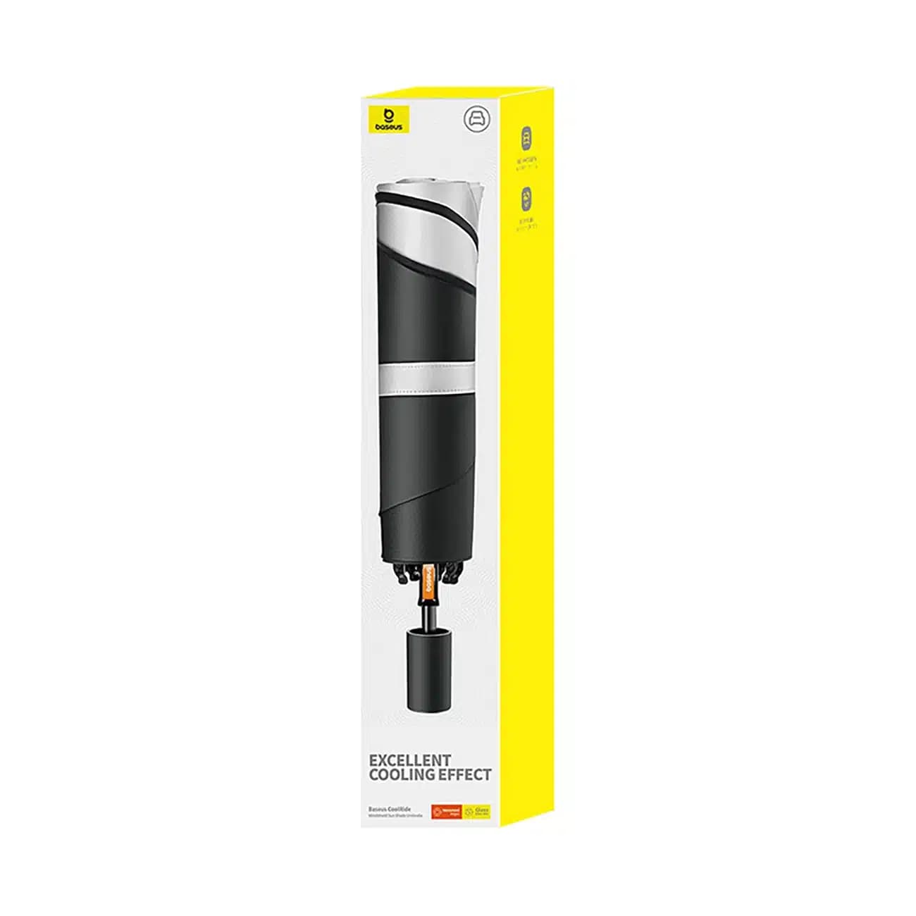 Baseus CoolRide BS-CN013 ομπρέλα αντηλιακής προστασίας - μαύρη 7
