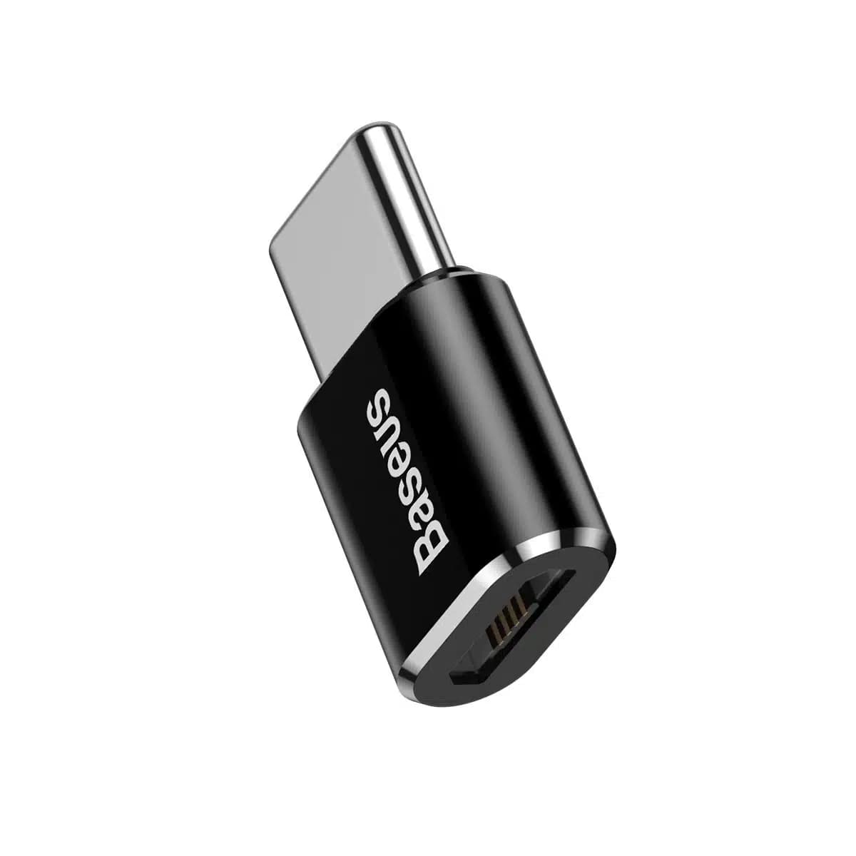 Baseus Mini Micro USB σε USB-C αντάπτορας - μαύρος 3