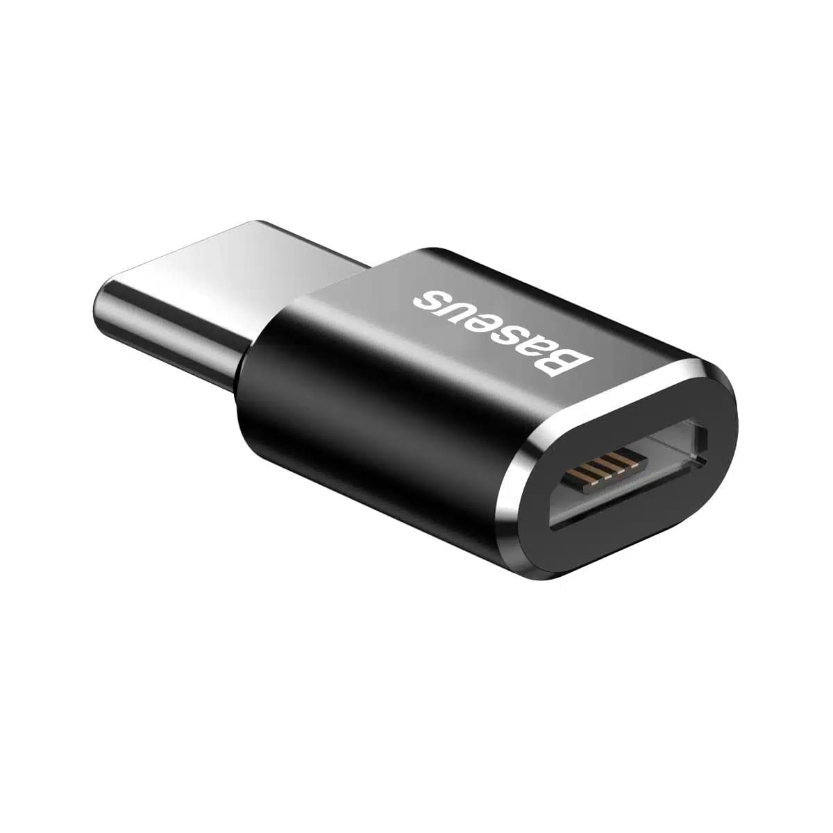 Baseus Mini Micro USB σε USB-C αντάπτορας - μαύρος 5