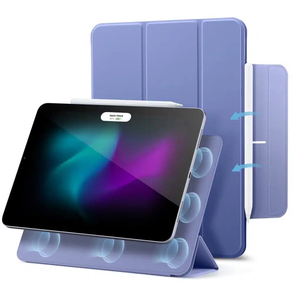 ESR Θήκη Rebound Magnetic για iPad Pro 12.9'' 4/5/6 2020-2022 / Air 13'' 2024 - μωβ