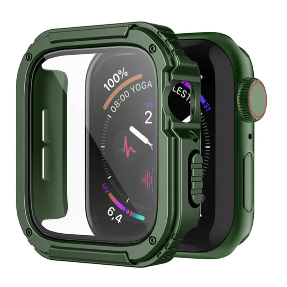 Lito - Θήκη Watch Armor 360 + Προστατευτικό Οθόνης - Apple Watch 4 / 5/ 6/ SE / SE 2 (40mm) - Πράσινο 2