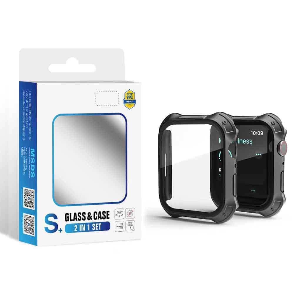 Lito - Θήκη Watch Armor 360 + Προστατευτικό Οθόνης - Apple Watch 4 / 5/ 6/ SE / SE 2 (40mm) - Πράσινο 7