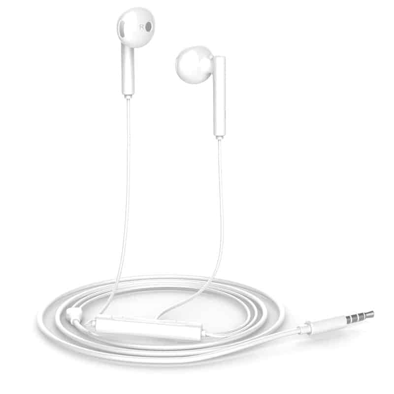 Huawei - Ενσύρματα Ακουστικά (AM115) - Jack 3.5mm, Στερεοφωνικό - Λευκό (Μαζική Συσκευασία) 3
