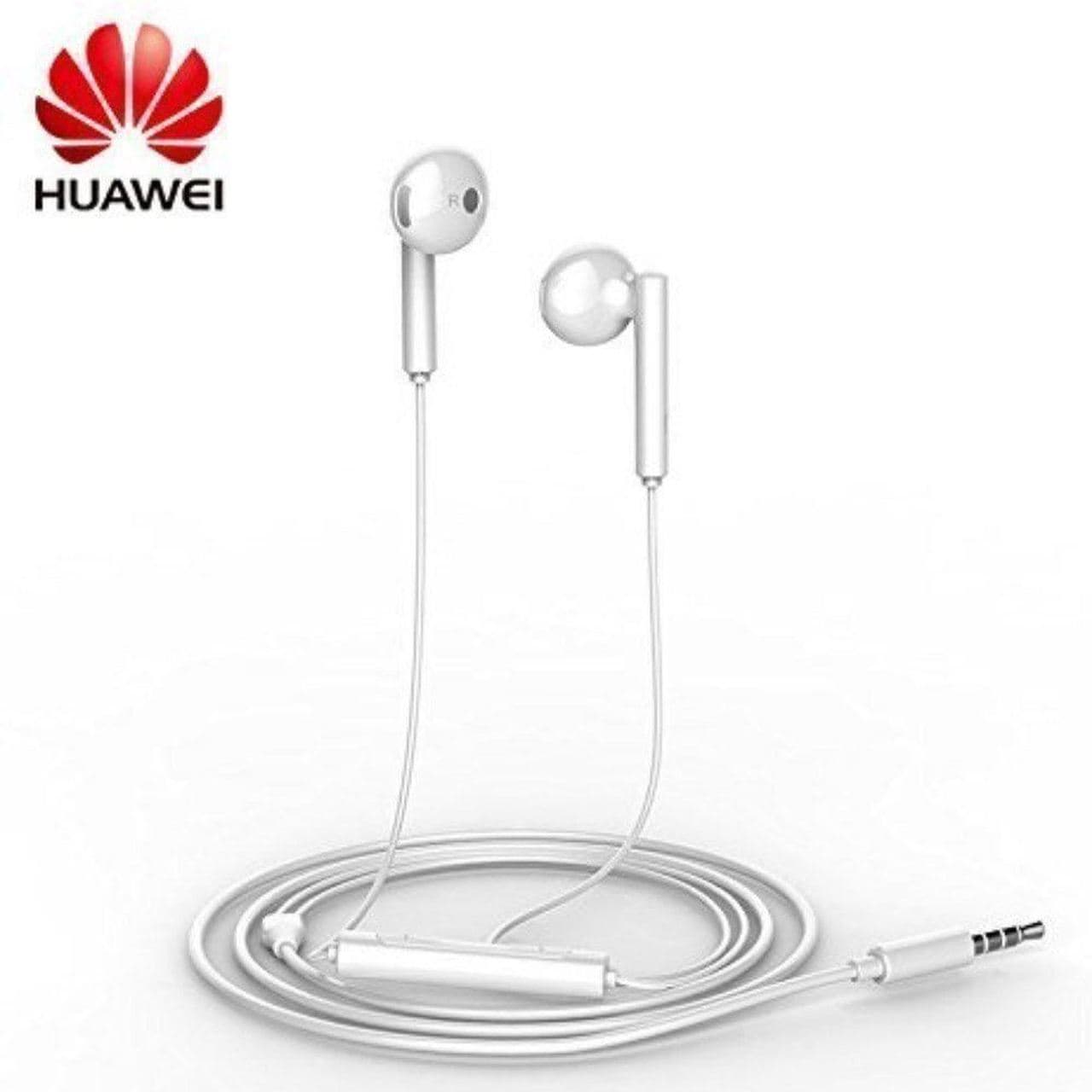 Huawei - Ενσύρματα Ακουστικά (AM115) - Jack 3.5mm, Στερεοφωνικό - Λευκό (Μαζική Συσκευασία) 5