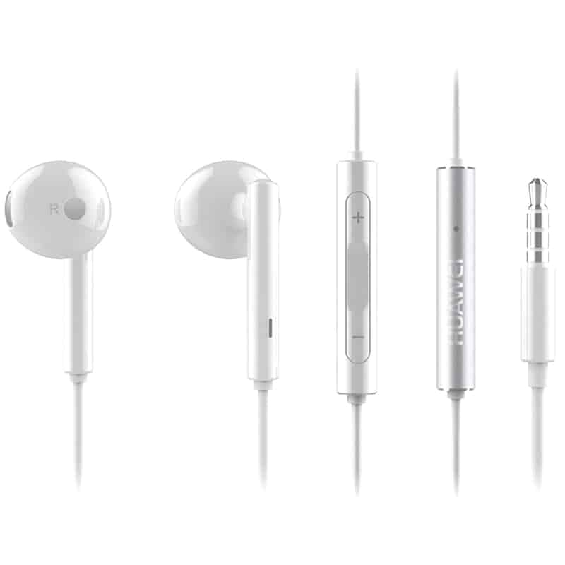 Huawei - Ενσύρματα Ακουστικά (AM115) - Jack 3.5mm, Στερεοφωνικό - Λευκό (Μαζική Συσκευασία) 6